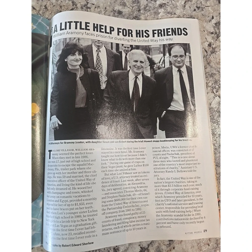 4/17/95 NEWSSTAND People Magazine 